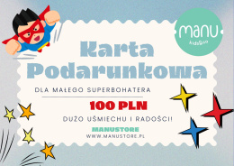 Karta podarunkowa Superbohater 100PLN