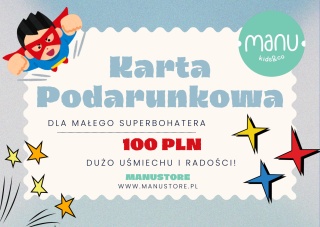 Karta podarunkowa Superbohater 100PLN