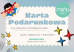 Karta podarunkowa Superbohater 100PLN