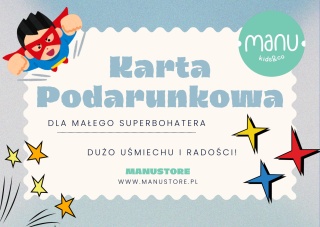 Karta podarunkowa Superbohater 100PLN