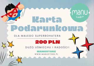Karta podarunkowa Superbohater 200PLN