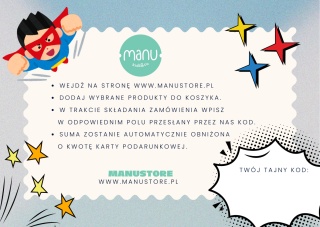 Karta podarunkowa Superbohater 1000PLN