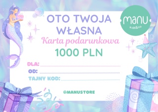 Karta podarunkowa Syrenka 1000 PLN