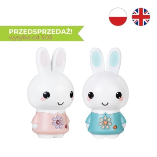 Króliczek Alilo Honey Bunny G6PRO - pudrowy róż