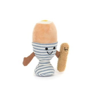 Maskotka Wesołe jajko na miękko w kieliszku Jellycat