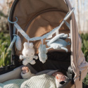 Niebieska zawieszka sensoryczna do wózka - Miffy Niebieska zawieszka sensoryczna do wózka - Miffy