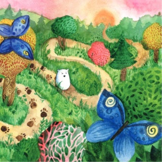 Książka dla dzieci Miś i ciemność Rabbit&Friends