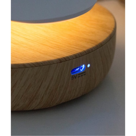 Rabbit&Friends Ptak Lampka z Głośnikiem - Różowy