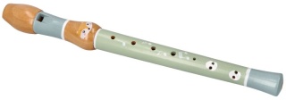 Drewniany flet z liskiem - Adam Toys