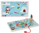 Gra rybki do łowienia z wędkami - Pingwin na rybach - Adam Toys Gra rybki do łowienia z wędkami - Pingwin na rybach - Adam Toys