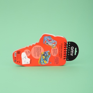 Kreatywny zeszyt z naklejkami Street OMY