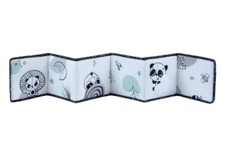 Książeczka interaktywna - dwustronna - Décor czarno-biała