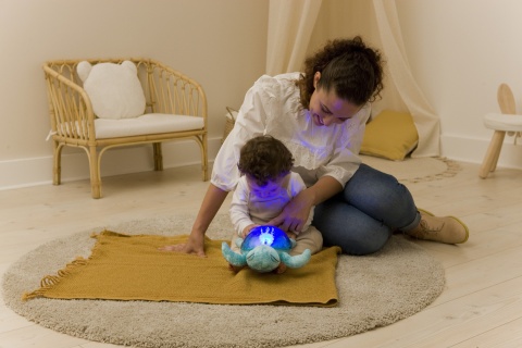 Projektor z pozytywką ECO - Żółw niebieski ECO - Cloud b