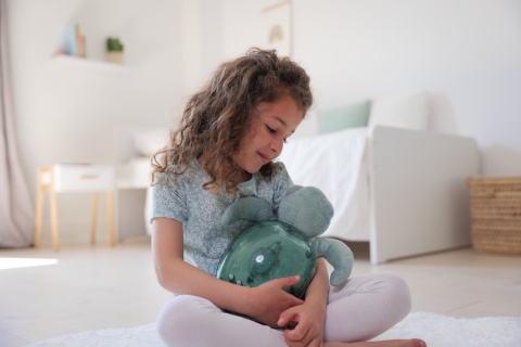 Projektor z pozytywką - Żółw zielony ECO - Cloud b