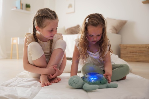 Projektor z pozytywką - Żółw zielony ECO - Cloud b