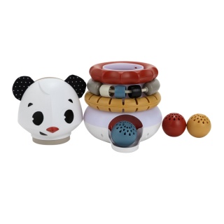 Sorter Tiny Love Miś Panda z pierścieniami i piłeczkami