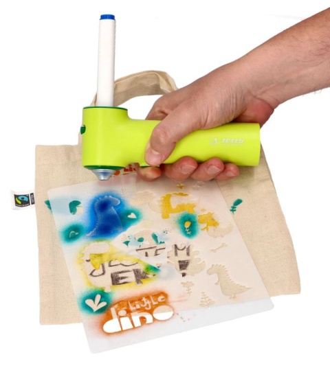 Zestaw kreatywny do ozdabiania tkanin - AirBrush Textil - Jolly