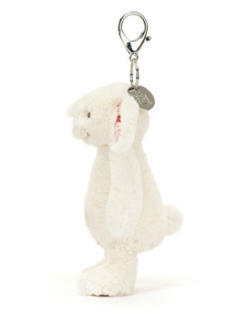 Breloczek Króliczek z Kwiecistymi Uszami Kremowy - 18 cm - Jellycat