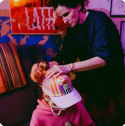 Czapka z daszkiem dla dzieci - Dashki Ice Cream Yupi - rozmiar S Czapka z daszkiem dla dzieci - Dashki Ice Cream Yupi - rozmiar S