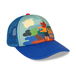 Czapka z daszkiem dla dzieci - Dashki Super Me Blue - rozmiar S