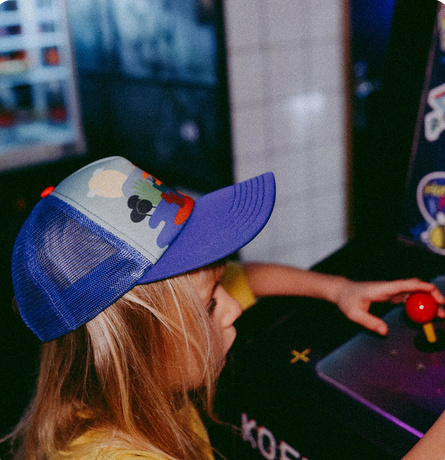 Czapka z daszkiem dla dzieci - Dashki Super Me Blue - rozmiar S Czapka z daszkiem dla dzieci - Dashki Super Me Blue - rozmiar S