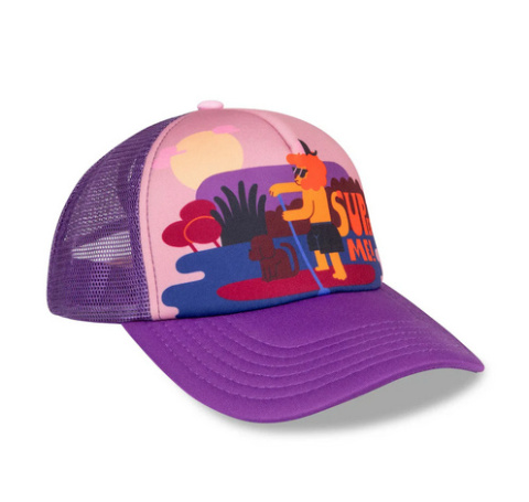 Czapka z daszkiem dla dzieci - Dashki Super Me Pink Yupi - rozmiar S Czapka z daszkiem dla dzieci - Dashki Super Me Pink Yupi - rozmiar S