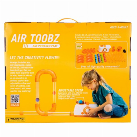 Kulodrom - dmuchawa do piłek Air Toobz marki Fat Brain Toys - opakowanie Kulodrom - dmuchawa do piłek Air Toobz marki Fat Brain Toys - opakowanie