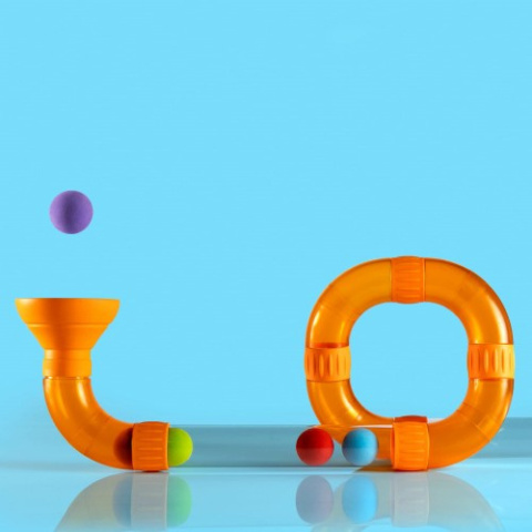 Wyrzucane piłeczki z dmuchawy Fat Brain Toys Wyrzucane piłeczki z dmuchawy Fat Brain Toys