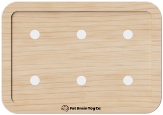 Drewniana tablica z magnesami Fat Brain Toys Baza Play Tab