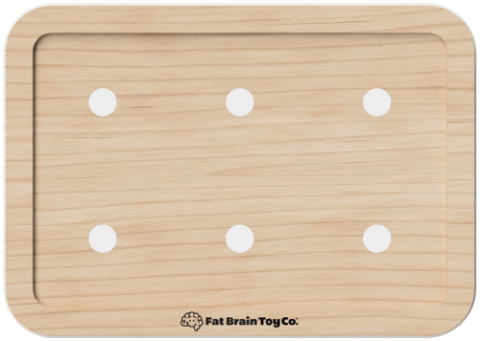Play Tab Drewniana tablica z magnesami - baza Fat Brain Toys Play Tab Drewniana tablica z magnesami - baza Fat Brain Toys