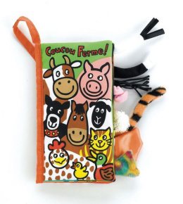 Książeczka sensoryczna Zwierzęta - język francuski - Jellycat