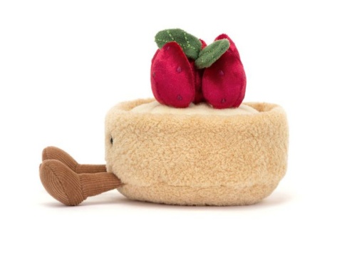 Maskotka Wesoła Tarta Truskawkowa - 11 cm - Jellycat