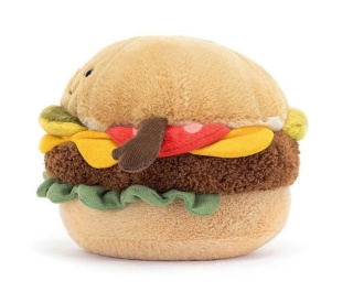 Maskotka Wesoły Burger - 11 cm - Jellycat
