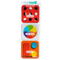 Fat Brain Toys - Play Tab Manipulacyjne Tabliczki kwadraty z biało-czarnymi kuleczkami Fat Brain Toys - Play Tab Manipulacyjne Tabliczki kwadraty z biało-czarnymi kuleczkami