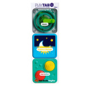 Fat Brain Toys Manipulacyjna Tablica kwadraty z kołem zębatym - PlayTab Fat Brain Toys Manipulacyjna Tablica kwadraty z kołem zębatym - PlayTab