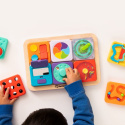Fat Brain Toys - Play Tab Manipulacyjne Tabliczki Sensoryczne kwadraty z przekładankami Fat Brain Toys - Play Tab Manipulacyjne Tabliczki Sensoryczne kwadraty z przekładankami