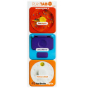 Fat brain Toys - Manipulacyjne Tabliczki kwadraty ze zgarniaczem kuleczek - PlayTab