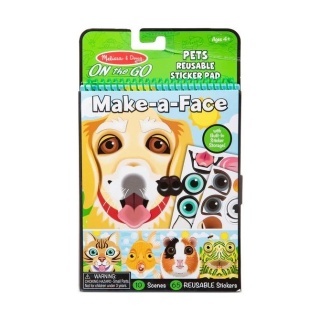 MELISSA&DOUG NAKLEJKI WIELOKROTNE ZWIERZĘTA DOMOWE