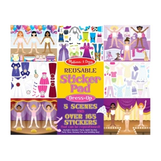 MELISSA&DOUG NAKLEJKI WIELOKROTNEGO UŻYTKU KREATOR MODY