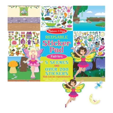 MELISSA&DOUG NAKLEJKI WIELOKROTNEGO UŻYTKU WRÓŻKI MELISSA&DOUG NAKLEJKI WIELOKROTNEGO UŻYTKU WRÓŻKI