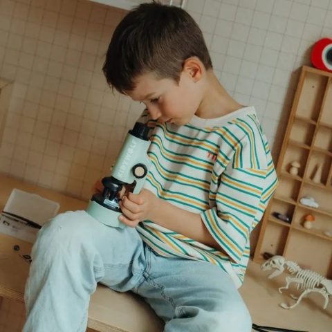 Mikroskop przenośny - zielony Mikroskop przenośny - zielony