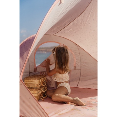 Namiot plażowy - UV40 - różowy