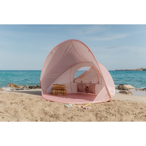 Namiot plażowy - UV40 - różowy