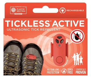 Odstraszacz kleszczy dla dorosłych Tickless Active Coral