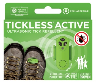 Odstraszacz kleszczy dla dorosłych Tickless Active Green