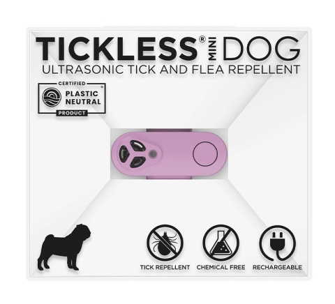 Odstraszacz kleszczy dla psów i kotów - kolor fioletowy - Tickless