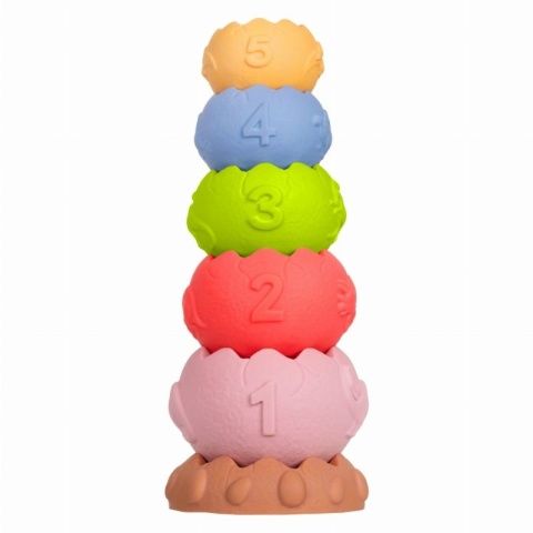 Pastelowa piramidka sensoryczna Pastelowa piramidka sensoryczna