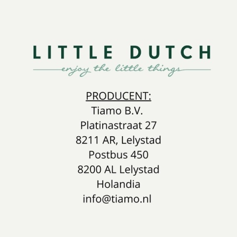 Plecak niebieski Forest Friends - Little Dutch Plecak niebieski Forest Friends - Little Dutch