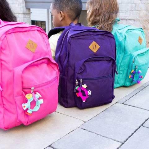 Biżuteria bransoletka, pierścionek Plip Charms - Zestaw Różowy