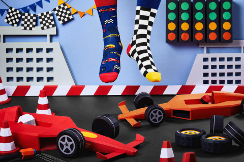 Skarpetki Formula Racing - rozmiar 43-46 - Many Mornings